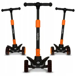 Hulajnoga 3 kołowa LED balansowa Lionelo Timmy orange